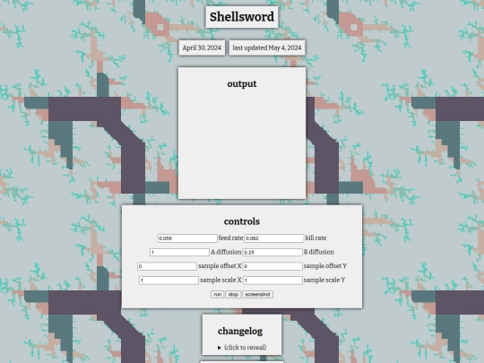 tools/visual/shellsword screenshot