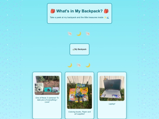 backpack screenshot