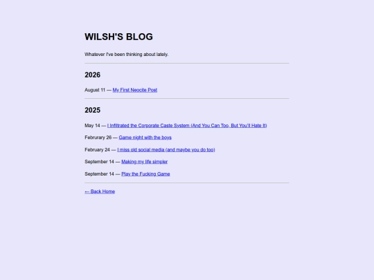 blog screenshot