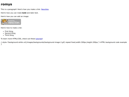 index screenshot
