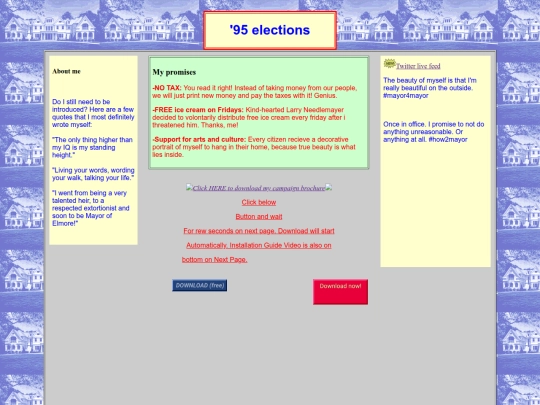 index(95 election) screenshot
