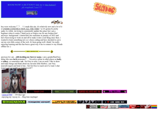 blog/home screenshot