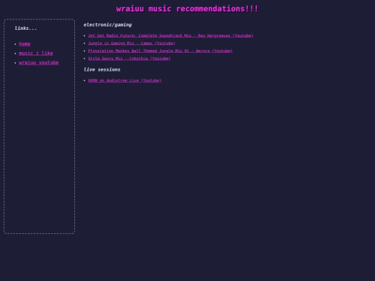 pages/music screenshot
