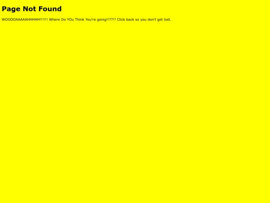 not_found screenshot