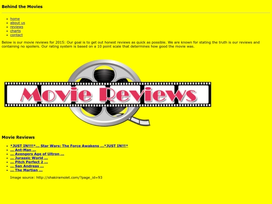 reviews screenshot