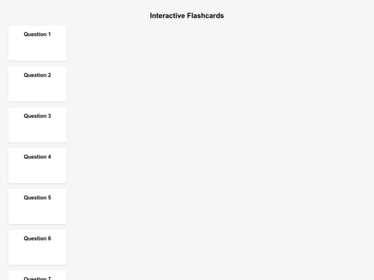 flashcard screenshot