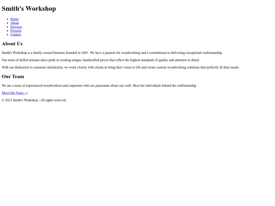 project/about screenshot