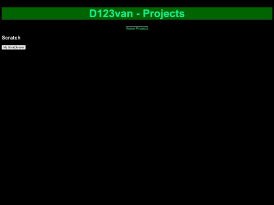 projects screenshot