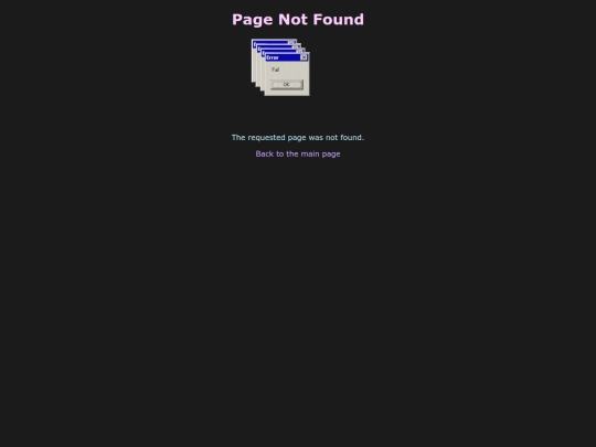not_found screenshot