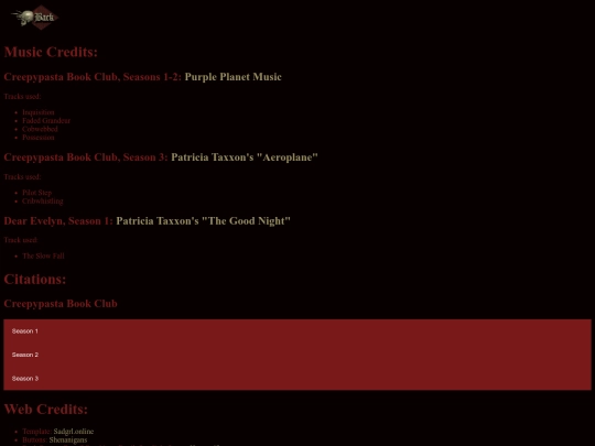 credits screenshot
