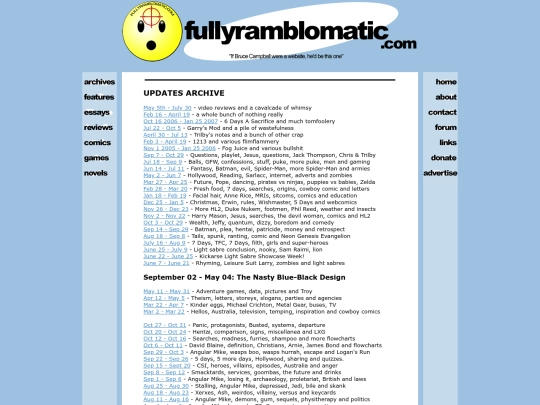 archive screenshot