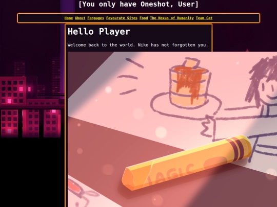 Fanpages/Oneshot screenshot
