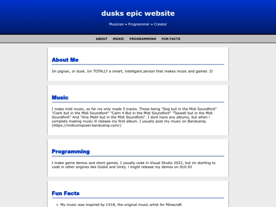 index screenshot