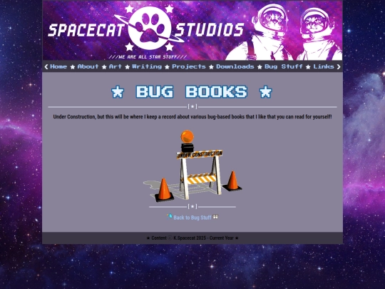 bugbooks screenshot