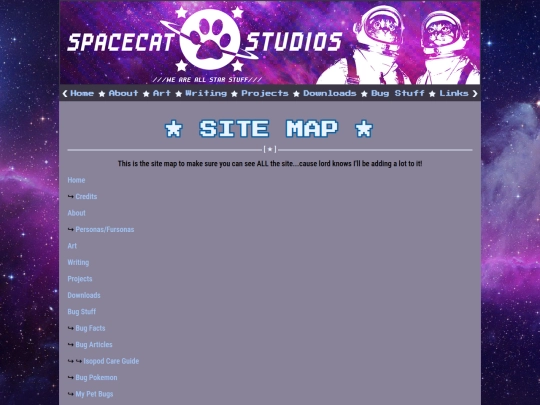 sitemap screenshot