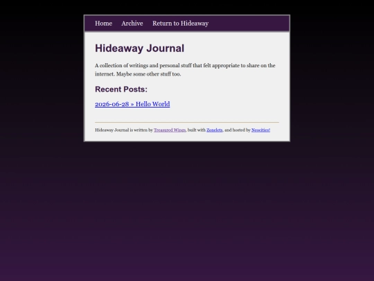 blog screenshot