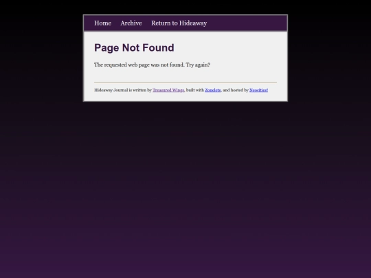 blog/not_found screenshot