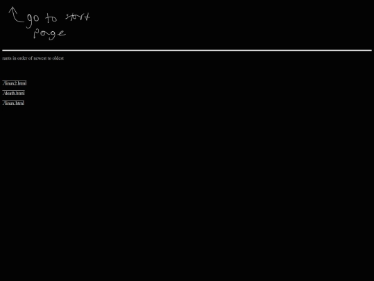 rants/rants screenshot