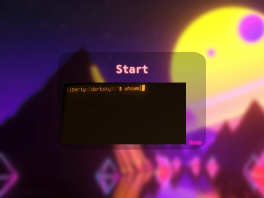 start screenshot