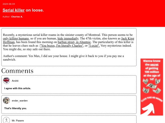 NEWS/charles_killerloose screenshot