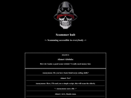 fakescamhub screenshot