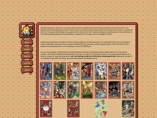 menu/collection screenshot