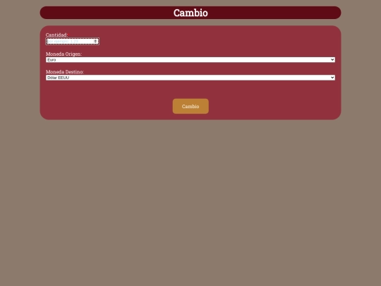 miCambio screenshot