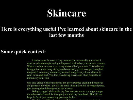 skincare screenshot