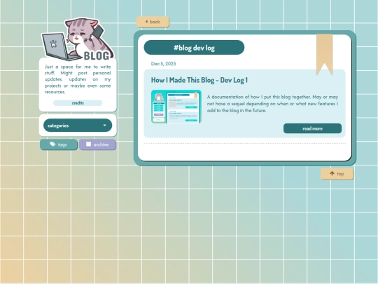 blog/tag/blog-dev-log screenshot