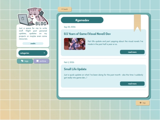 blog/tag/gamedev screenshot