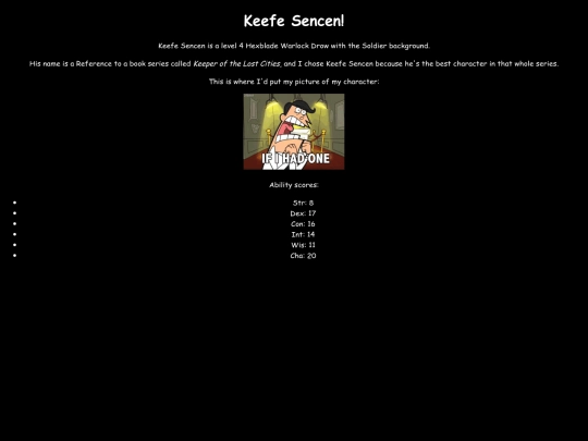 TTRPGcharacters/KeefeSencen screenshot