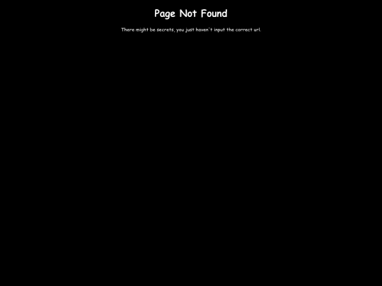 not_found screenshot