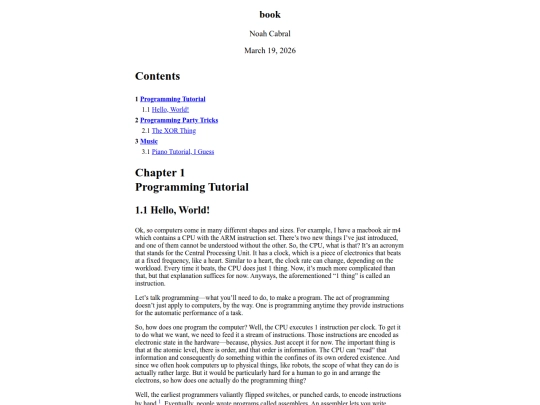 book screenshot
