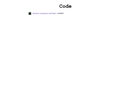 categories/code screenshot