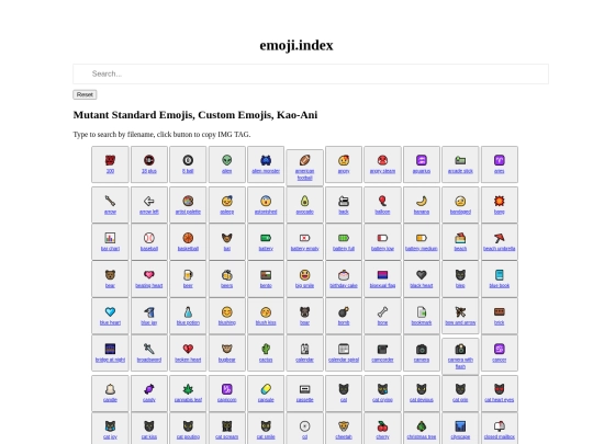 images/emoji screenshot