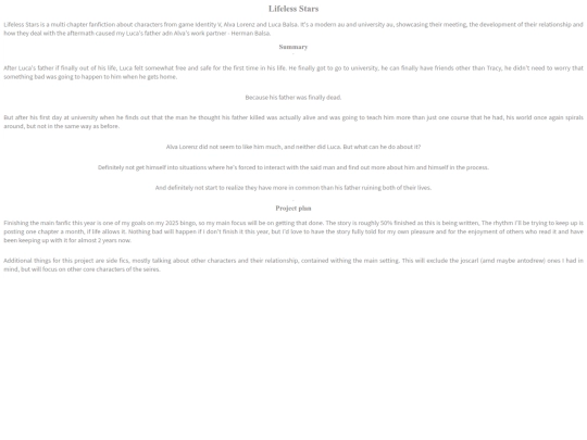 projects/lifelessstars screenshot