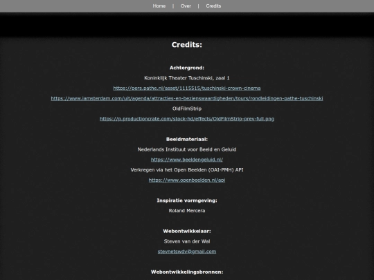 credits screenshot