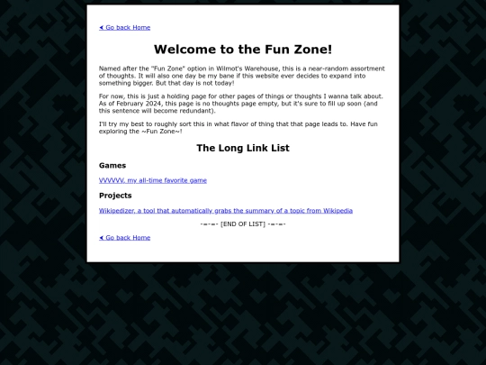 funzone screenshot