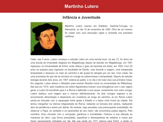 Lutero screenshot