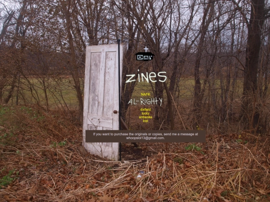 zines screenshot