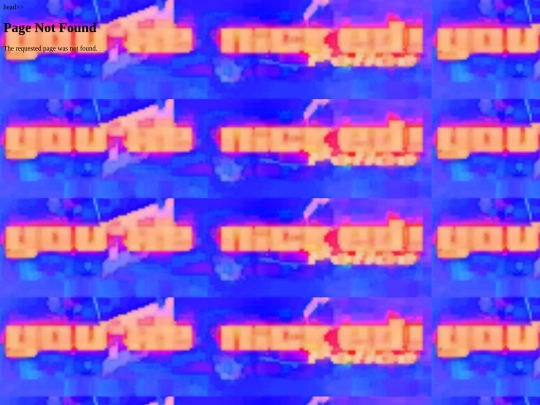 not_found screenshot