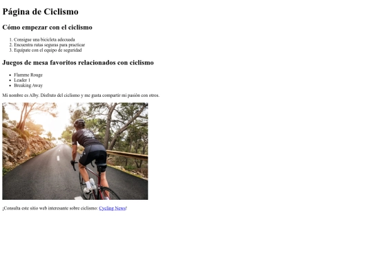 ciclismo screenshot