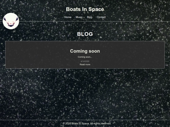blog screenshot