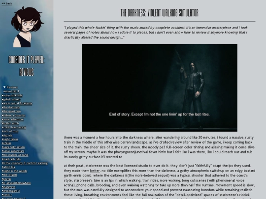 gaming/reviews/thedarkness screenshot