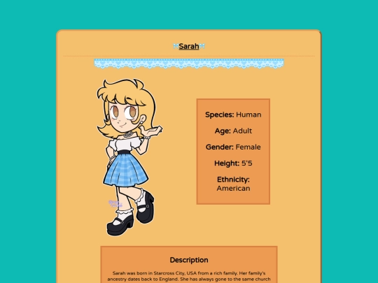 OCs/OC pages/sarah screenshot