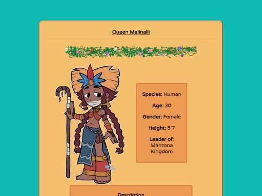 Oaktown/Oaktown Pages/malinalli screenshot