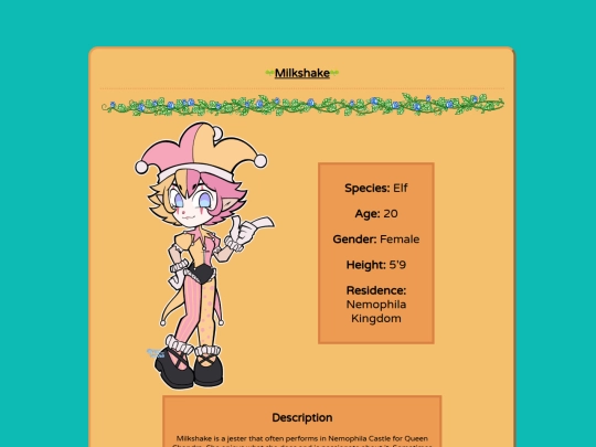 Oaktown/Oaktown Pages/milkshake screenshot
