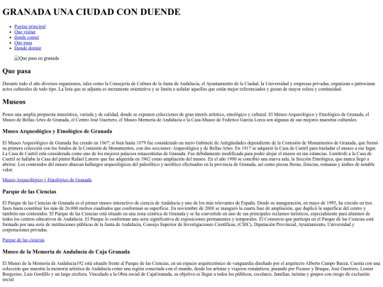 granada/quepasa screenshot