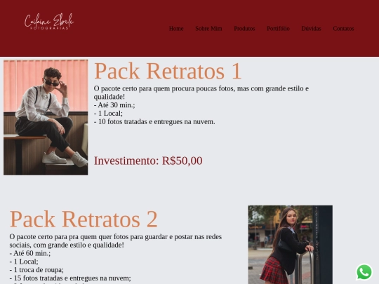 produtos screenshot