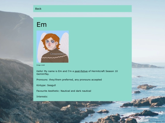em screenshot